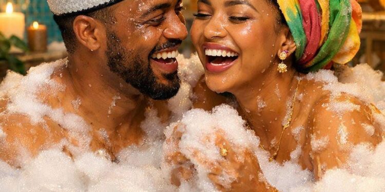 Yadda Amarya Da Ango Za Su Yi Wanka Cikin Nishadi, Romance, Da Sha’awa Bayan Saduwa