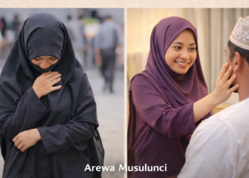 Me yasa mace ke saka hannu a hijabi lokacin da take kwaila?