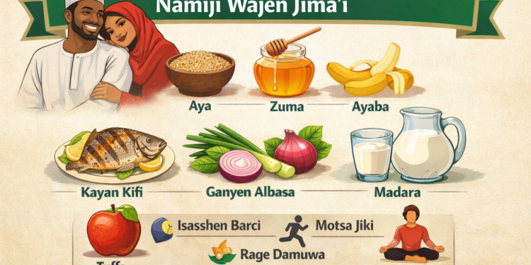 Ga Wasu Abinci Da Suke Ƙara Ƙarfin Namiji Wajen Jima’i (Ta Hanyar Halitta)