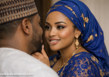 Abin Da Mace Take Nufi Idan Ta Kalle Ka Ta Cije Leben Ta