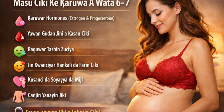 Dalilin Da Yasa Sha’awar Wasu Mata Masu Ciki Ke Ƙaruwa A Wata 6 zuwa 7