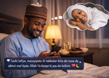 Sakonnin Tashin Sahoor Da Zaka Turawa Masoyiyar Ka A Yau