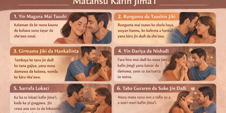 Yadda Maza Zasu Tayar da Sha’awar Matansu Kafin Jima’i