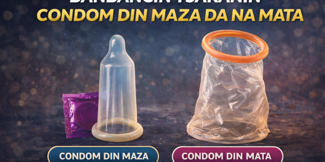 Banbancin Tsakanin Condom Din Maza Da Na Mata Da Wanda Yafi Bada Kariya