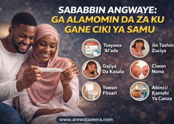 Sababbin Angwaye: Ga Alamomin Da Za Ku Gane Ciki Ya Shiga