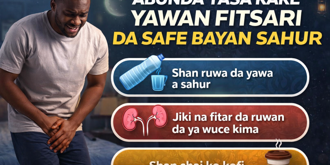 Abunda Yasa Kake Yawan Fitsari Da Safe Bayan Sahur